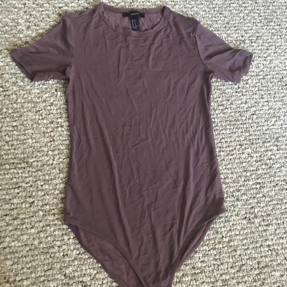 Purple bodysuit